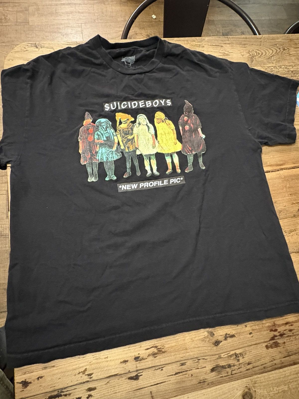 G59 Records T Shirt Red Short Sleeve Suicideboys Label Grey