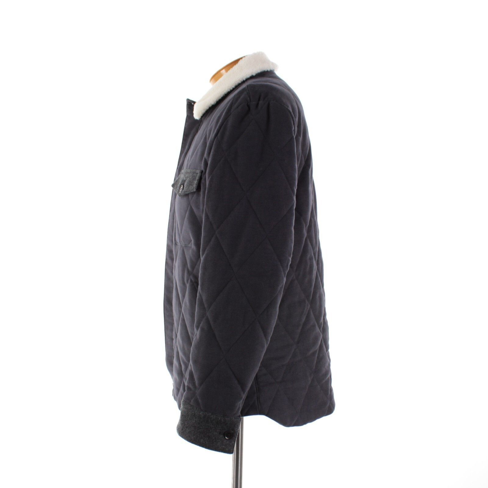 Luciano Barbera Luciano Barbera Overshirt Size XL US In Blue Cotton Size US XL / EU 56 / 4 - 4 Thumbnail
