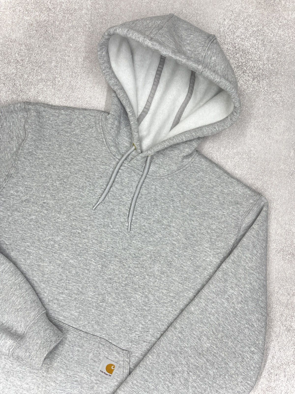 Carhartt New Carhartt WIP Basic Grey Hoodie Loose Fit Workwear Size US S / EU 44-46 / 1 - 5 Thumbnail