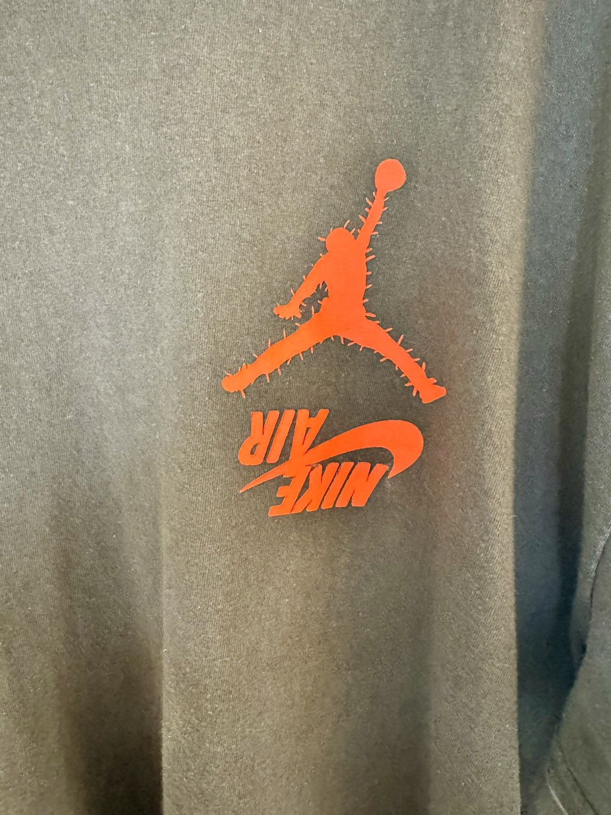 Jordan Brand Jordan X Travis Scott Tee Size US XXL / EU 58 / 5 - 2 Thumbnail