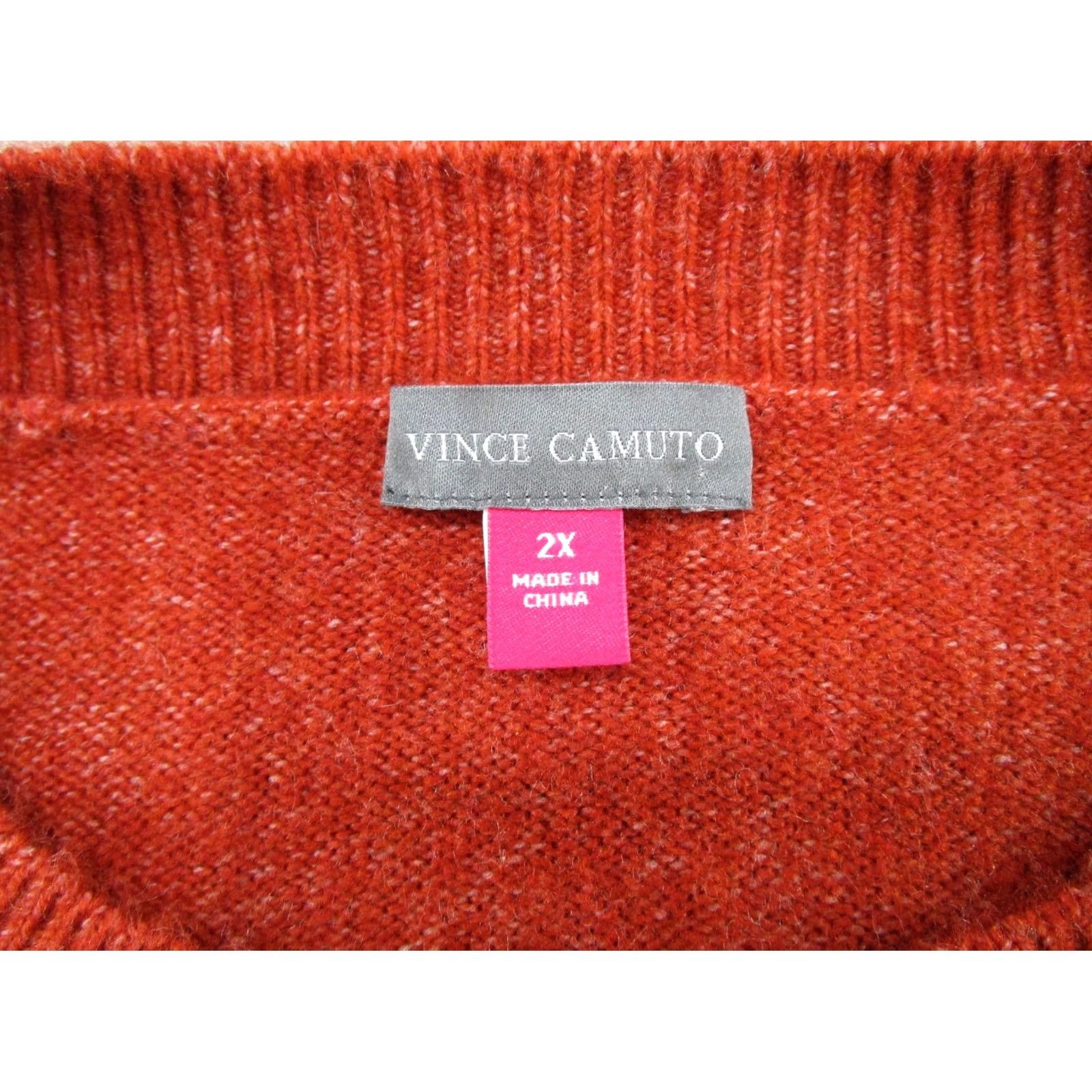 Vince Camuto Vince Camuto Colorblock Pullover Crewneck Sweater Womens Plus Size 2X Multicolor Knit Winter Fall Pullover Womens 2X Size XXL / US 16-18 / IT 52-54 - 3 Thumbnail