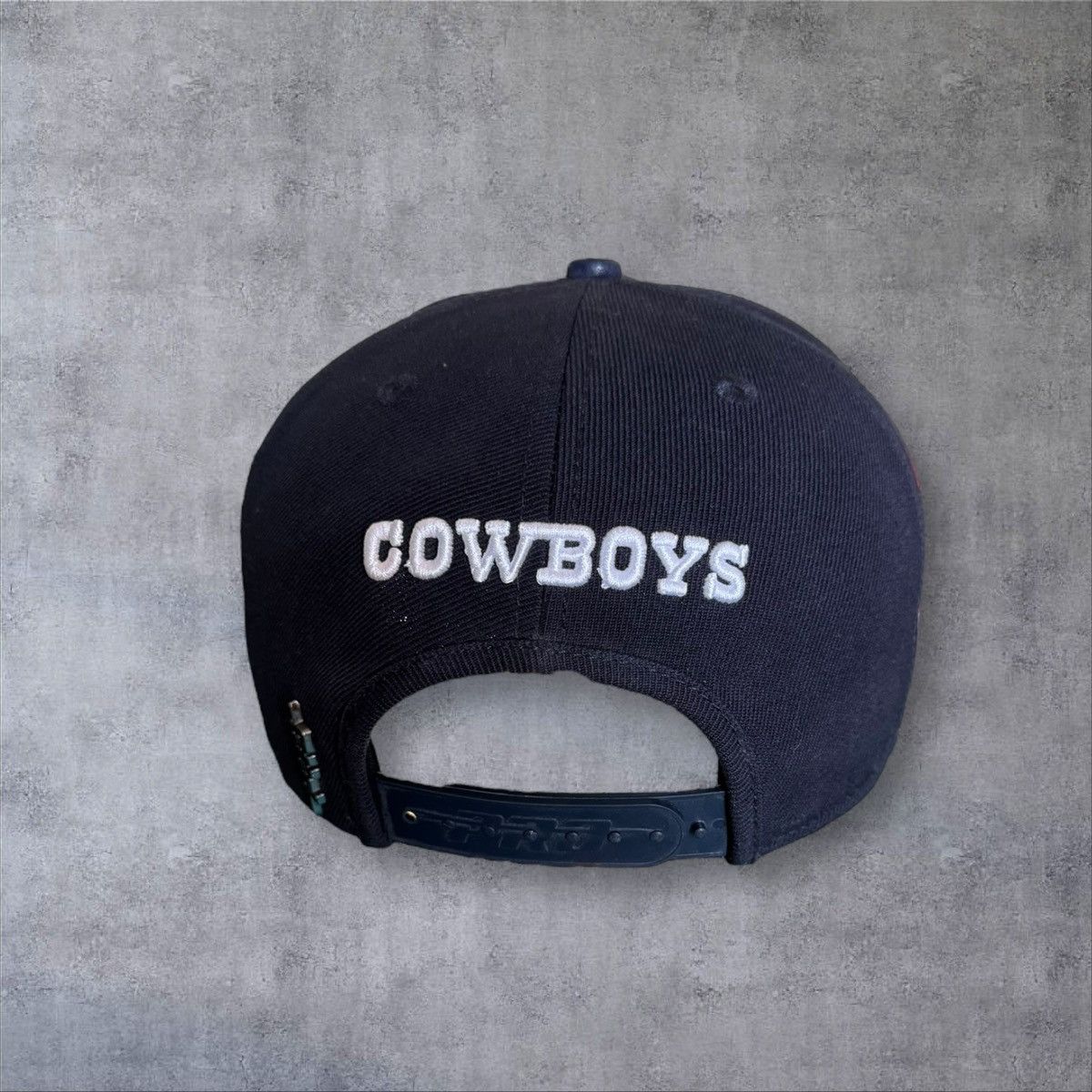 NFL Vintage Super Bowl XXVII Dallas Cowboys Snapback Navy Blue Size ONE SIZE - 9 Thumbnail