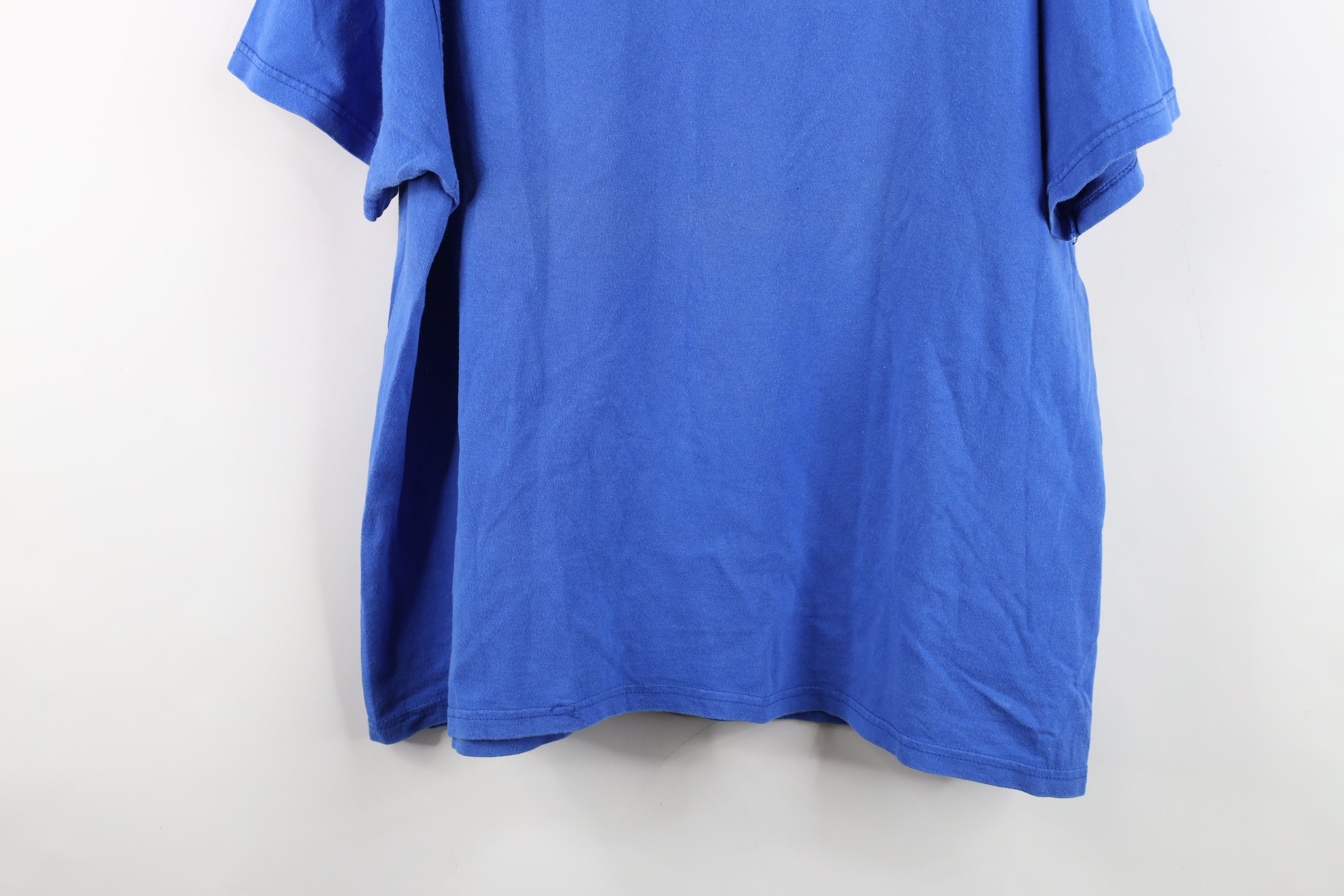 Hanes Vintage 90s Hanes Blank Heavyweight Sun Faded T-Shirt USA Size US L / EU 52-54 / 3 - 16 Thumbnail