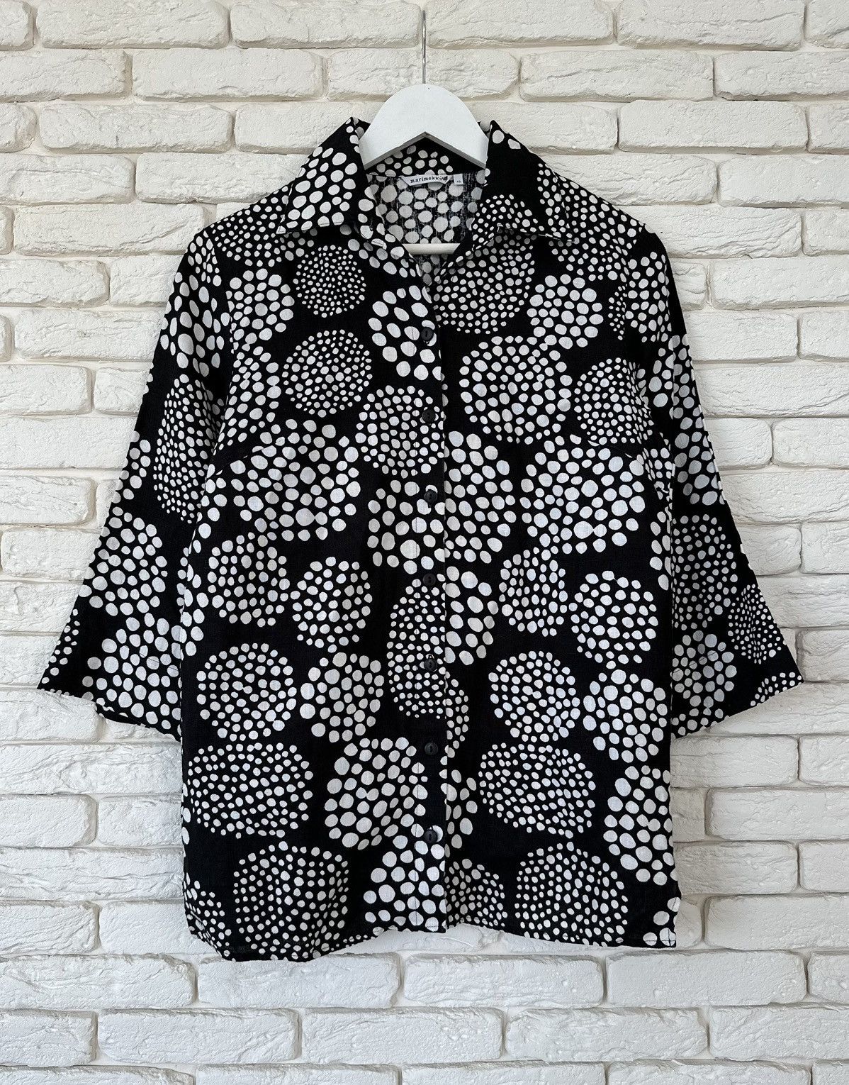 Marimekko Marimekko Linen Print Shirt Blouse Women's Size XS Size XS / US 0-2 / IT 36-38 - 1 Thumbnail