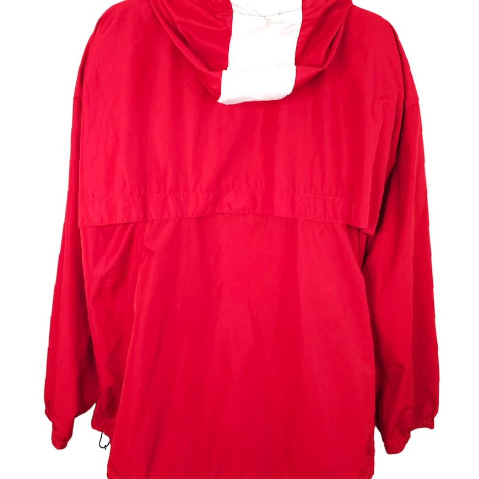 Chaps VINTAGE Chaps Ralph Lauren Jacket Mens 2XL Windbreaker Hooded Red 90s Streetwear Size US XXL / EU 58 / 5 - 4 Thumbnail