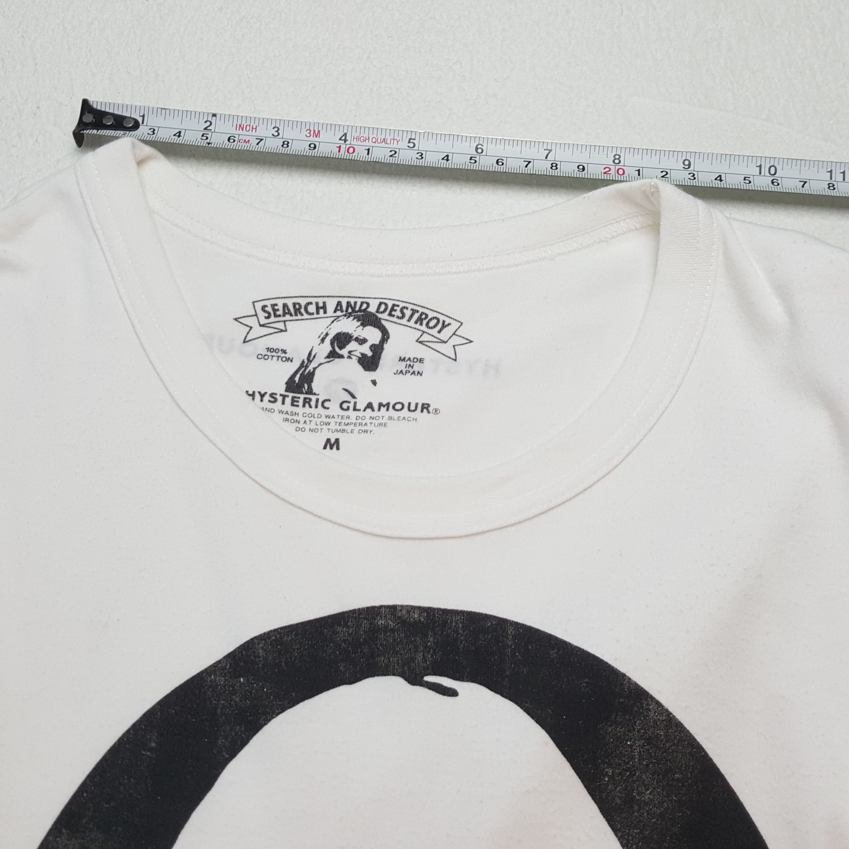Hysteric Glamour × Japanese Brand × Vintage HYSTERIC GLAMOUR Japanese Brand Custom Art Style Tshirt Size US M / EU 48-50 / 2 - 8 Thumbnail
