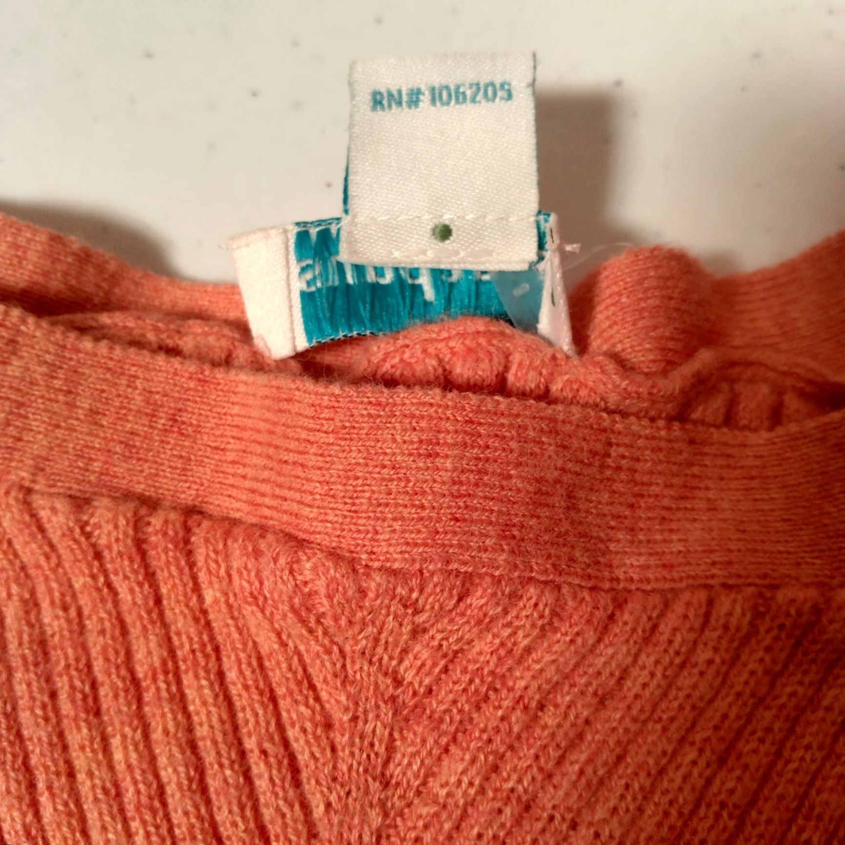Vintage Vintage Sundance women's tank top knit sleeveless sweater shirt M Peach salmon cotton viscose casual summer Size M / US 6-8 / IT 42-44 - 7 Thumbnail