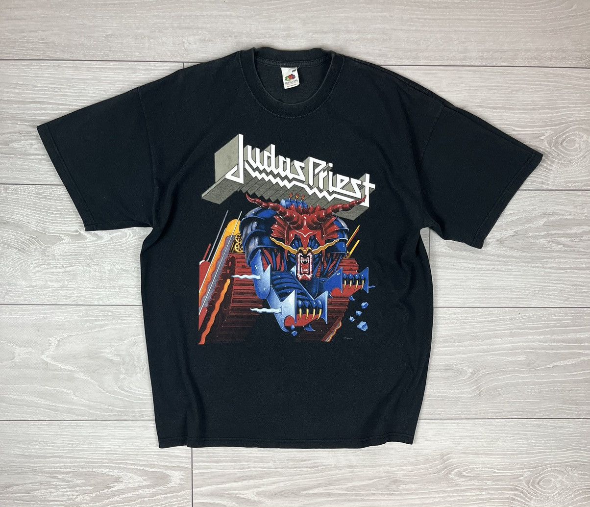 Band Tees Judas Priest 2004 Band Tee Vintage Black T Shirt Size US XL / EU 56 / 4 - 1 Thumbnail