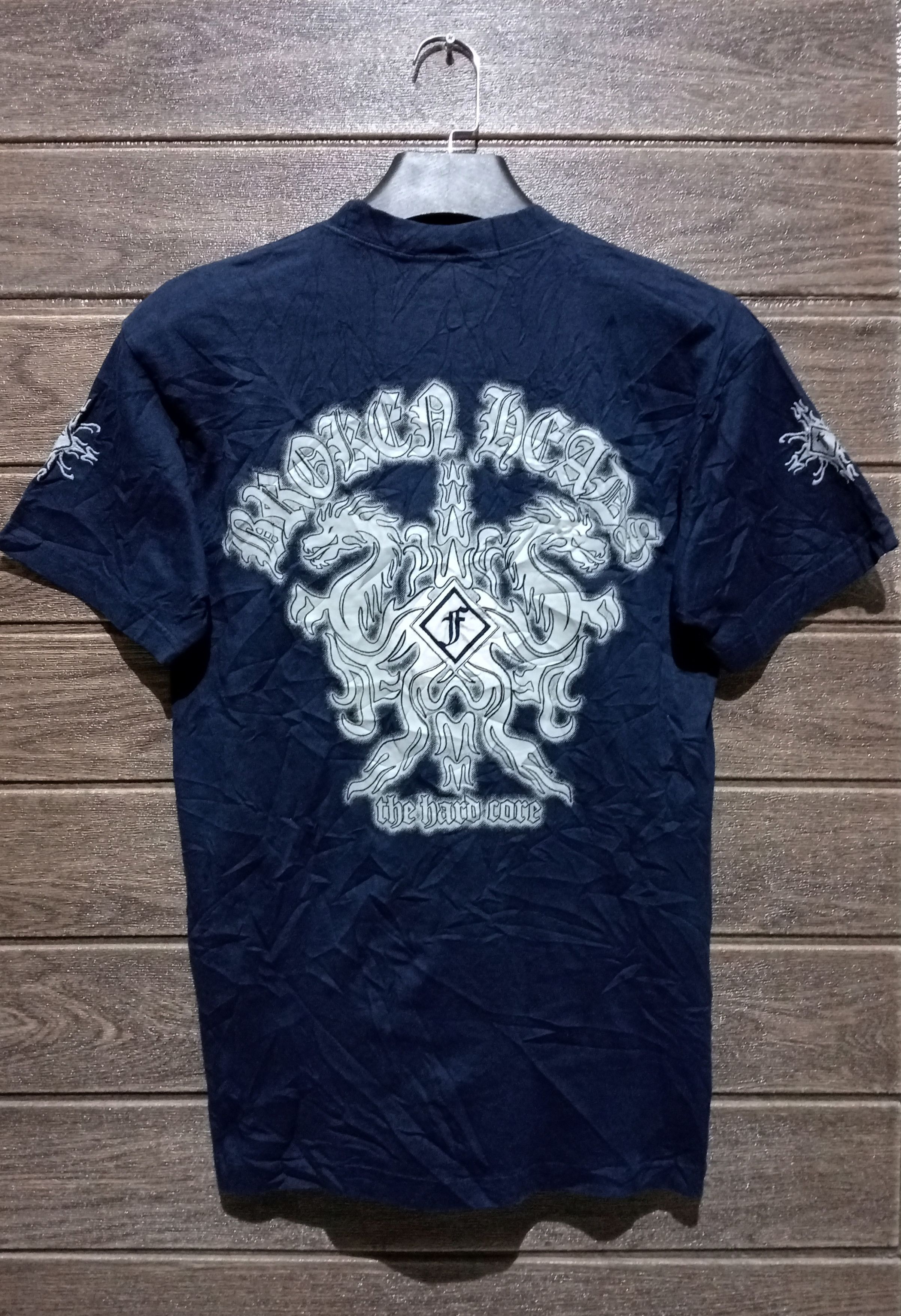 Hall Of Fame Vintage Punk Hall of Fame Broken Heads The Hard Core Tee Size US M / EU 48-50 / 2 - 1 Thumbnail