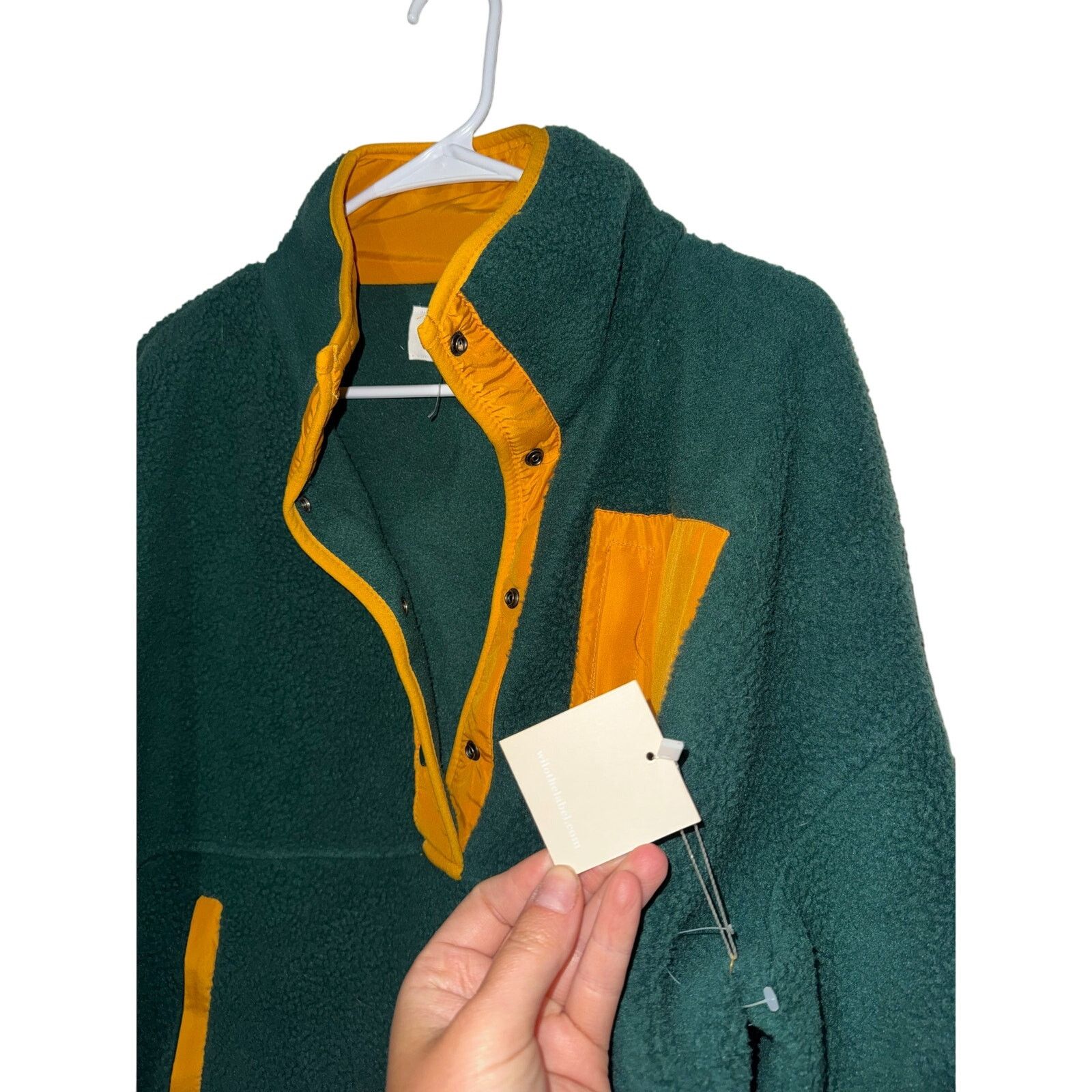 NILOS Wilo The Label Cosy Fleece 3/4 Snap Pullover - Medium Size M / US 6-8 / IT 42-44 - 4 Thumbnail