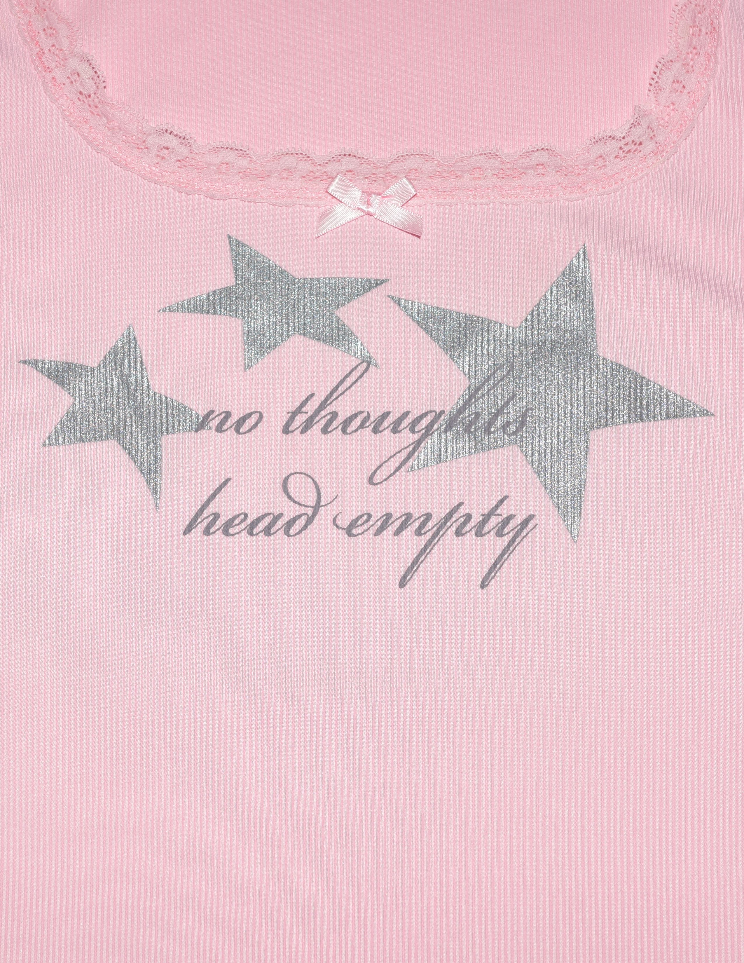 Praying Praying 'No Thoughts' Long Sleeve Shirt Size L / US 10 / IT 46 - 2 Thumbnail
