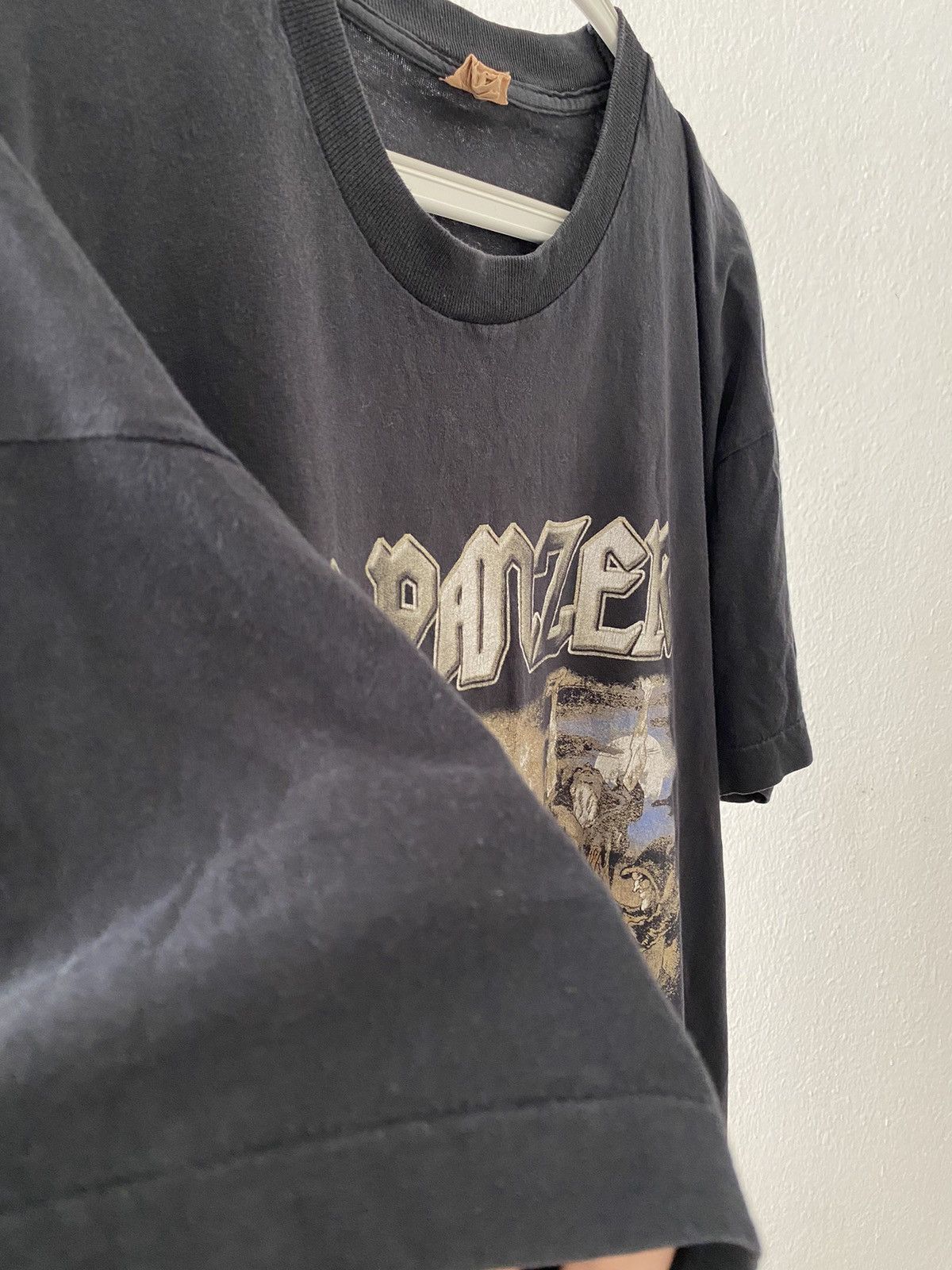 Band Tees × Vintage VINTAGE T-SHIRT JAG PANZER THAME TO THE THRONE ALBUM 90s 80s Size US XL / EU 56 / 4 - 6 Thumbnail