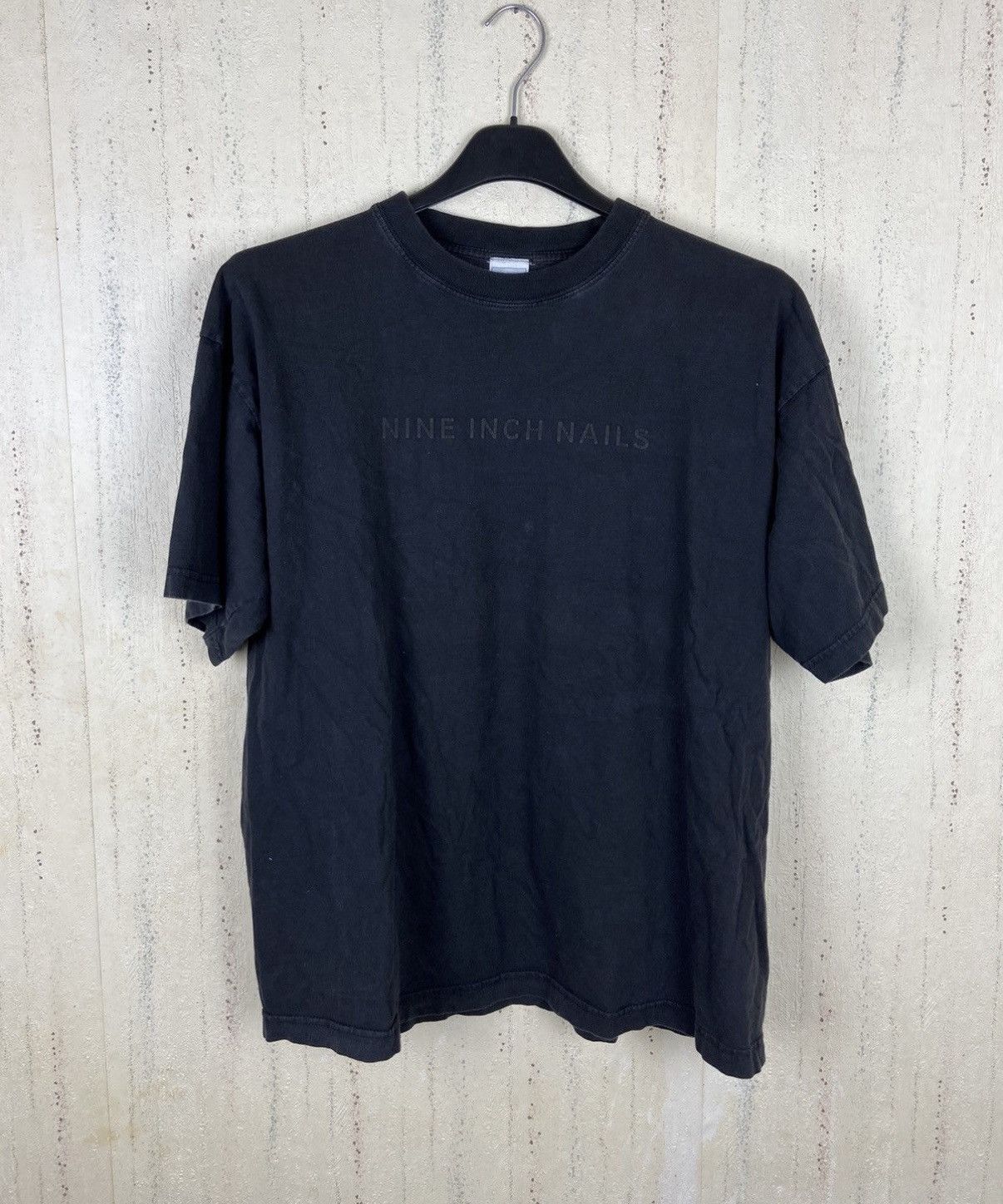 Vintage Vintage 90‘s Nine Inch Nails Nothing Shirt Size US L / EU 52-54 / 3 - 1 Thumbnail