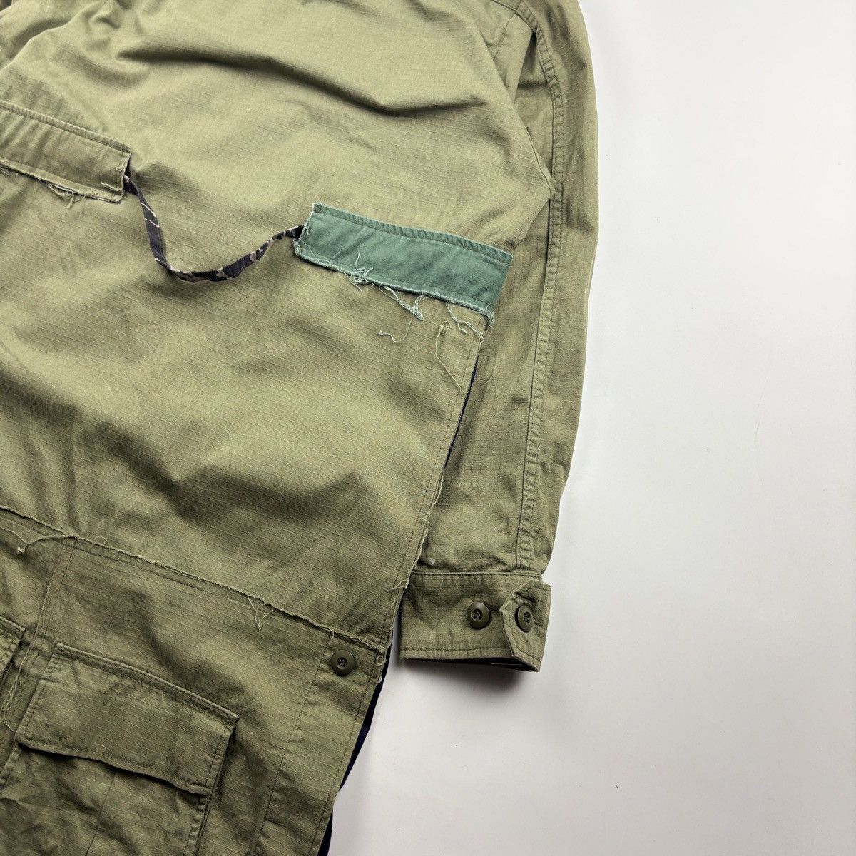 Japanese Brand YMCL KY MFG. Reworked Tropical Combat Coat Size US S / EU 44-46 / 1 - 7 Thumbnail