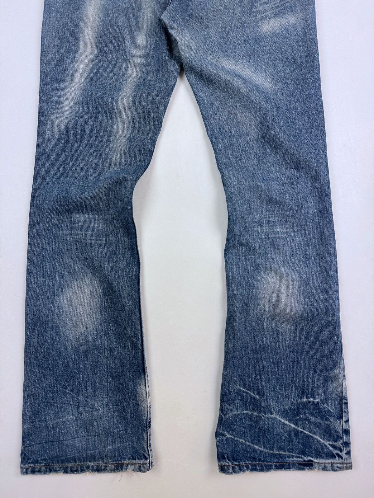 Levi's Y2K Vintage Levi’s 529 Distressed Flared Women’s Jeans Size 30" / US 8 / IT 44 - 13 Thumbnail