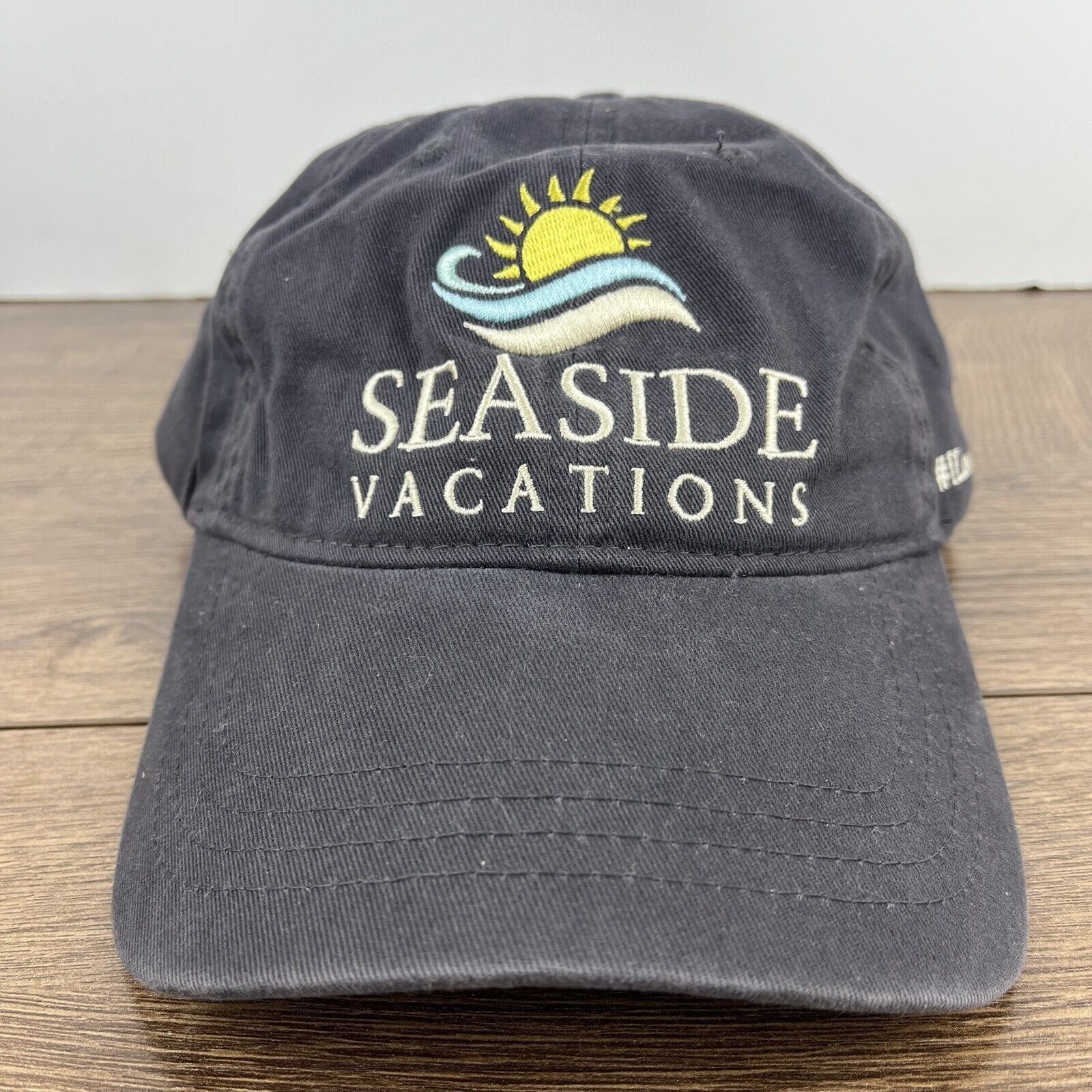 Other Seaside Vacations Hat Sea Side Hat Gray Hat Adjustable Adult Size ONE SIZE - 1 Thumbnail