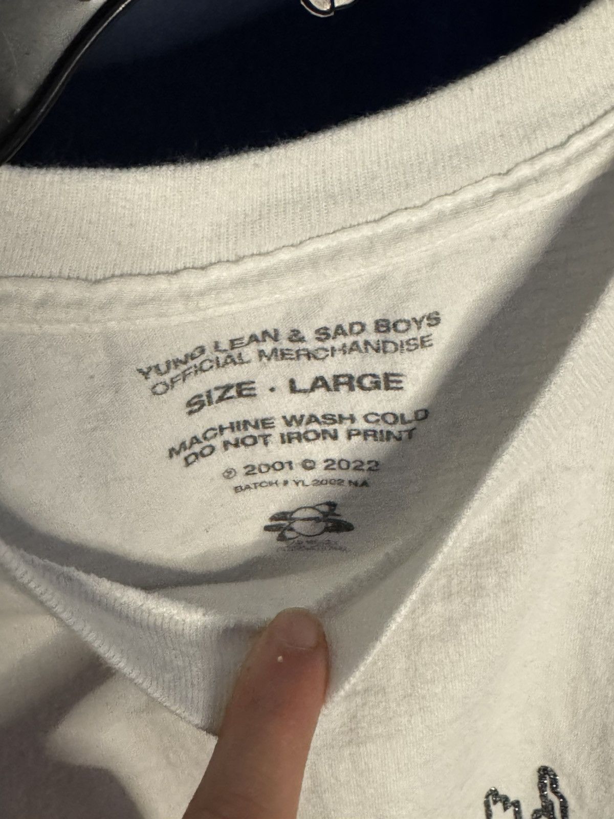 Drain Gang × Sad Boys Yung Lean - Alien Tee Size US L / EU 52-54 / 3 - 3 Thumbnail