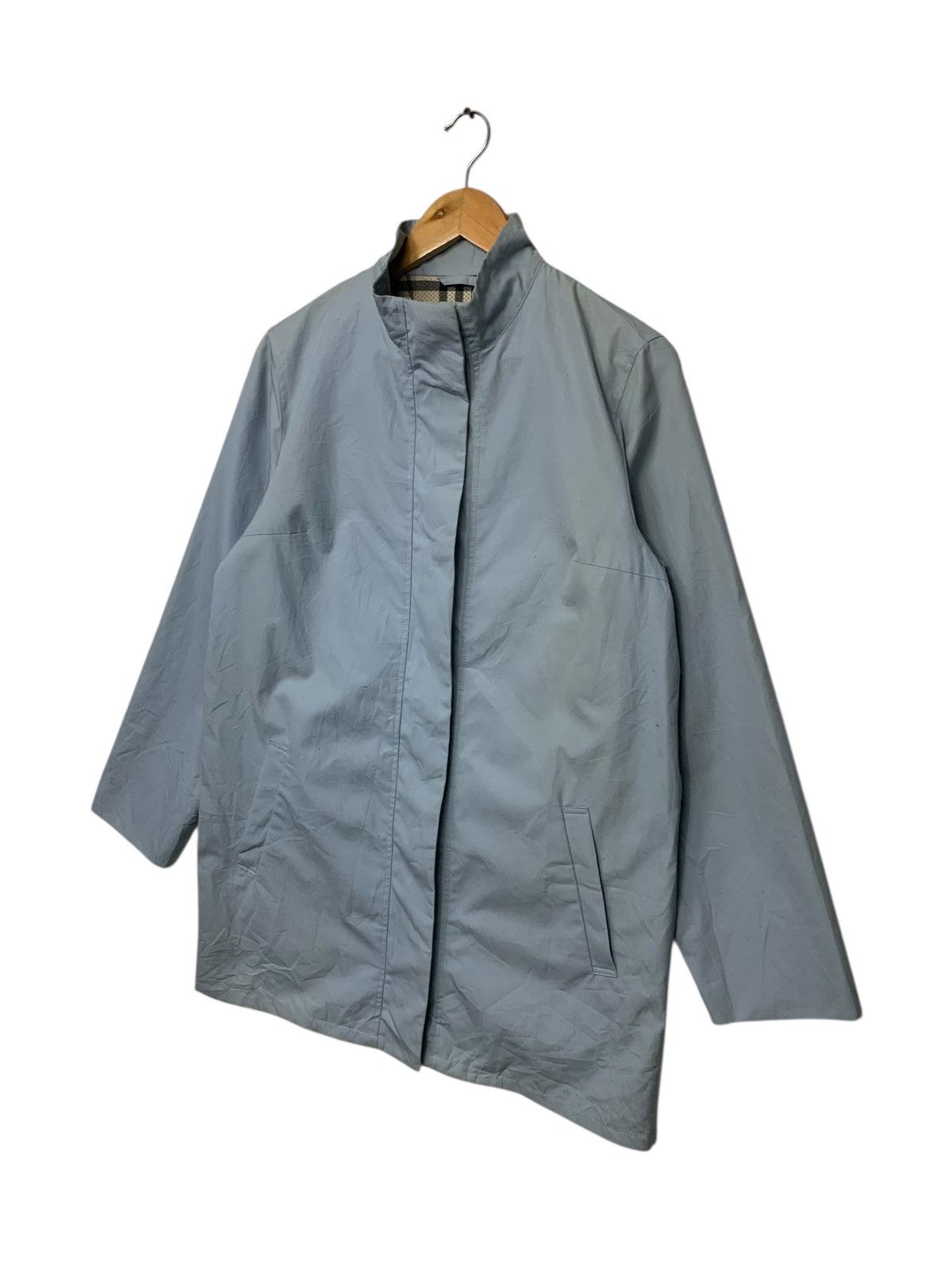 Burberry Rare Burberry London Nova Check Zipper Down Long Jacket Size M / US 6-8 / IT 42-44 - 2 Thumbnail