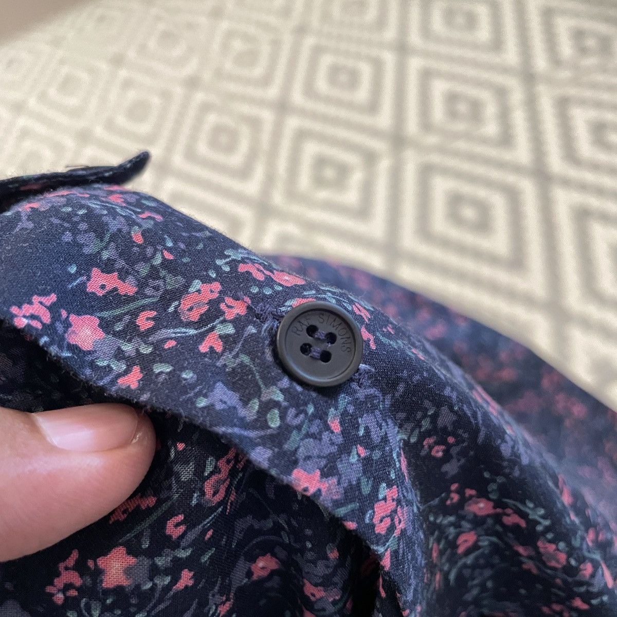 Raf Simons 🔥AW12 RAF SIMONS Floral Ls Shirt Size US M / EU 48-50 / 2 - 9 Thumbnail