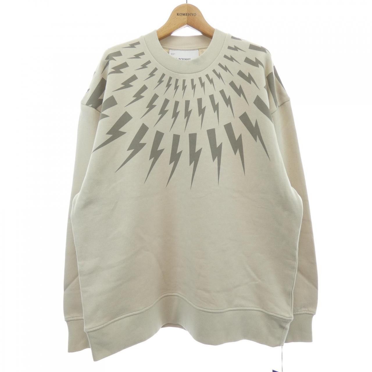 Other Other Neil Barrett NBV7JS010S Cotton Sweatshirt Cotton Sweatshirts & Hoodies NBV7JS010S DUTY FREE for USA Size ONE SIZE - 1 Thumbnail