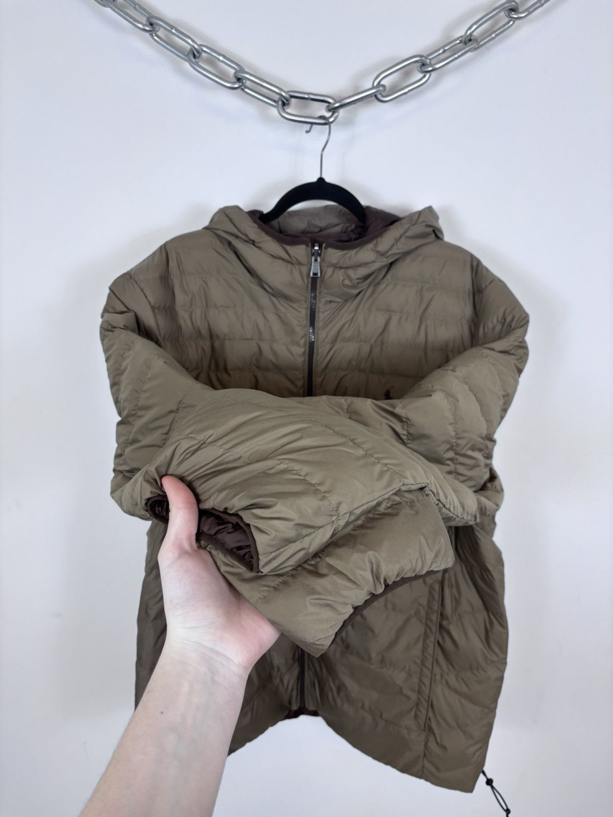 Polo Ralph Lauren Polo Ralph Lauren Brown Rev Terra Hood Down Puffer Jacket Size US L / EU 52-54 / 3 - 9 Thumbnail