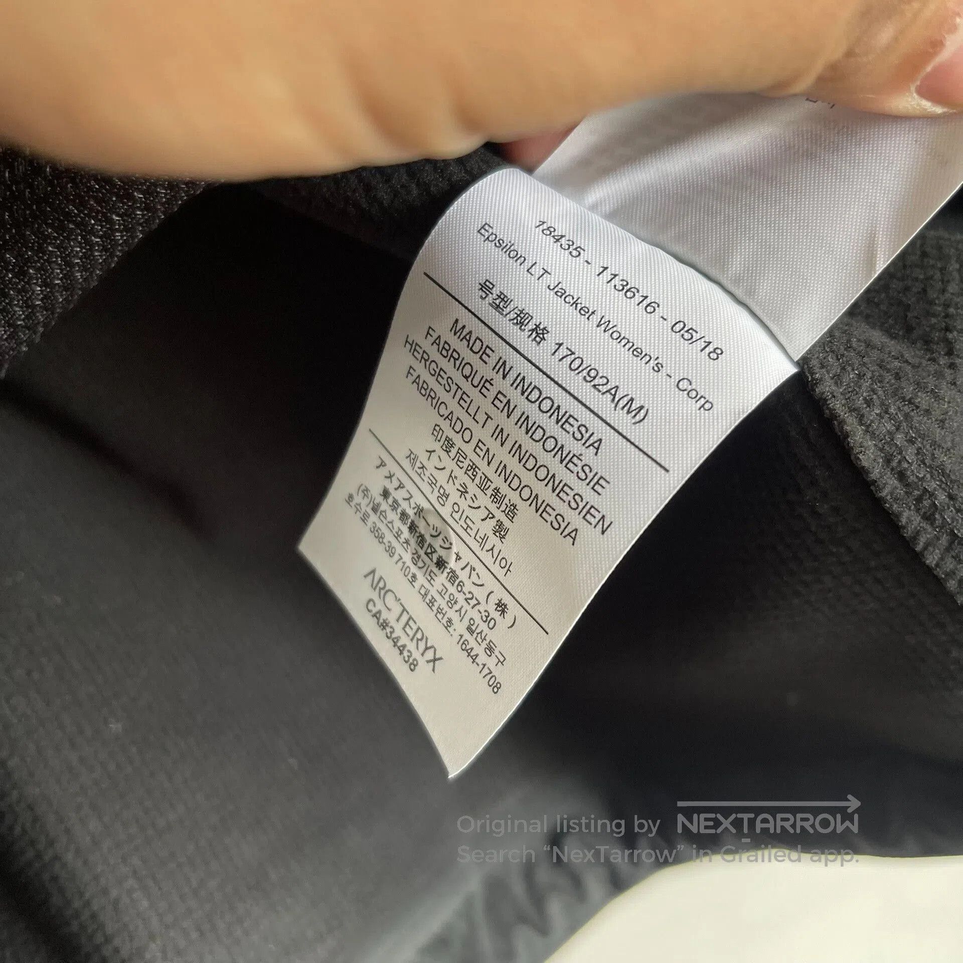Arc'teryx Arcteryx Epsilon Jacket in Gray. Size US S / EU 44-46 / 1 - 5 Thumbnail