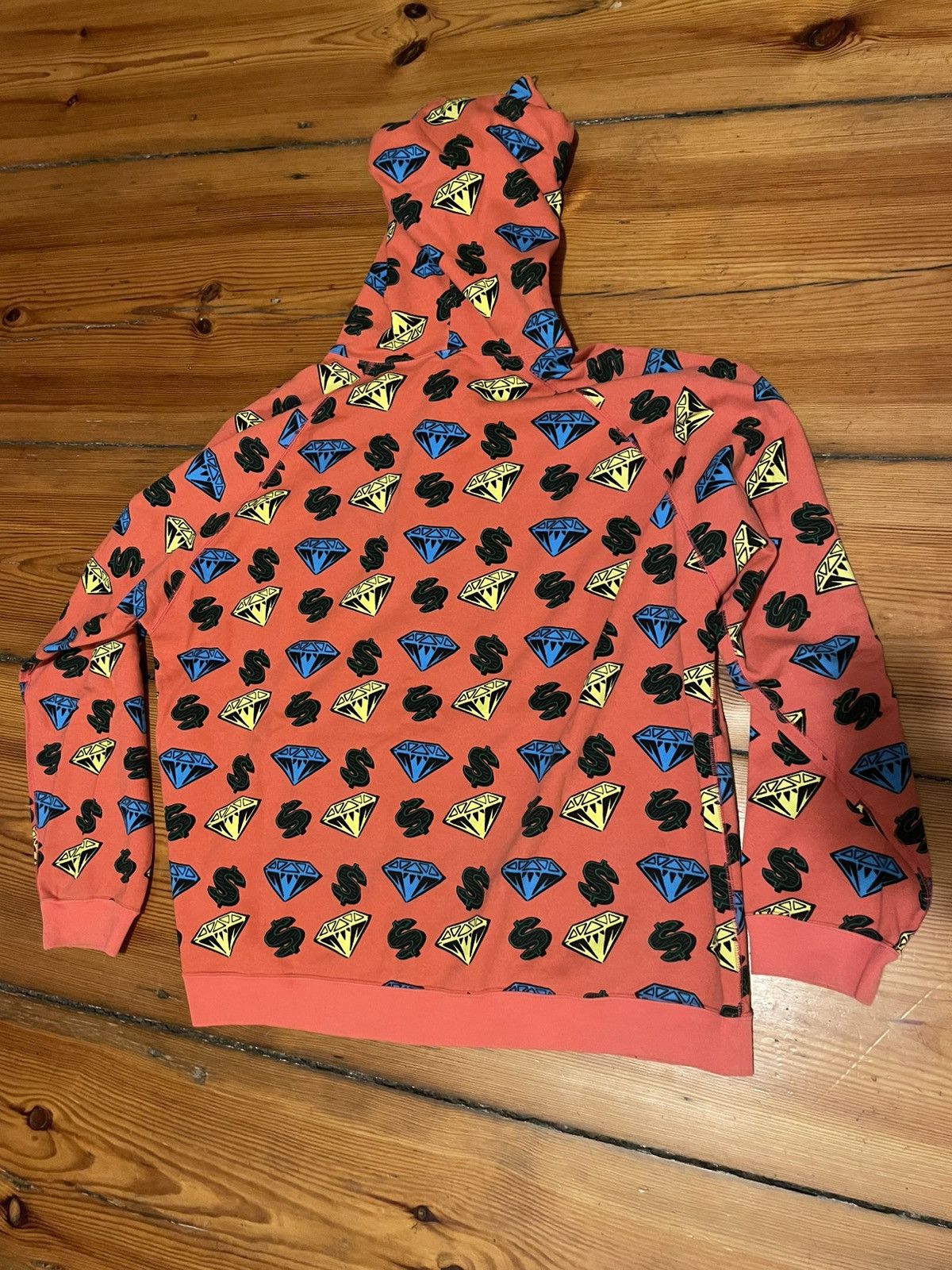 Billionaire Boys Club BBC Diamond & Dollar Zip Hoodie – Season 2 Size US XXL / EU 58 / 5 - 6 Thumbnail