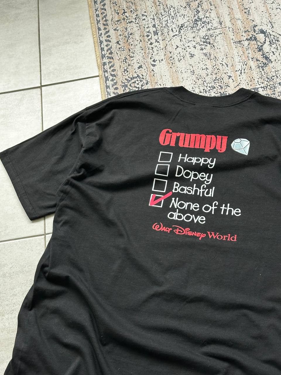 Disney × Vintage Vintage Grumpy Snow White Seven Dwarfs Disney T-Shirt Size US L / EU 52-54 / 3 - 9 Thumbnail