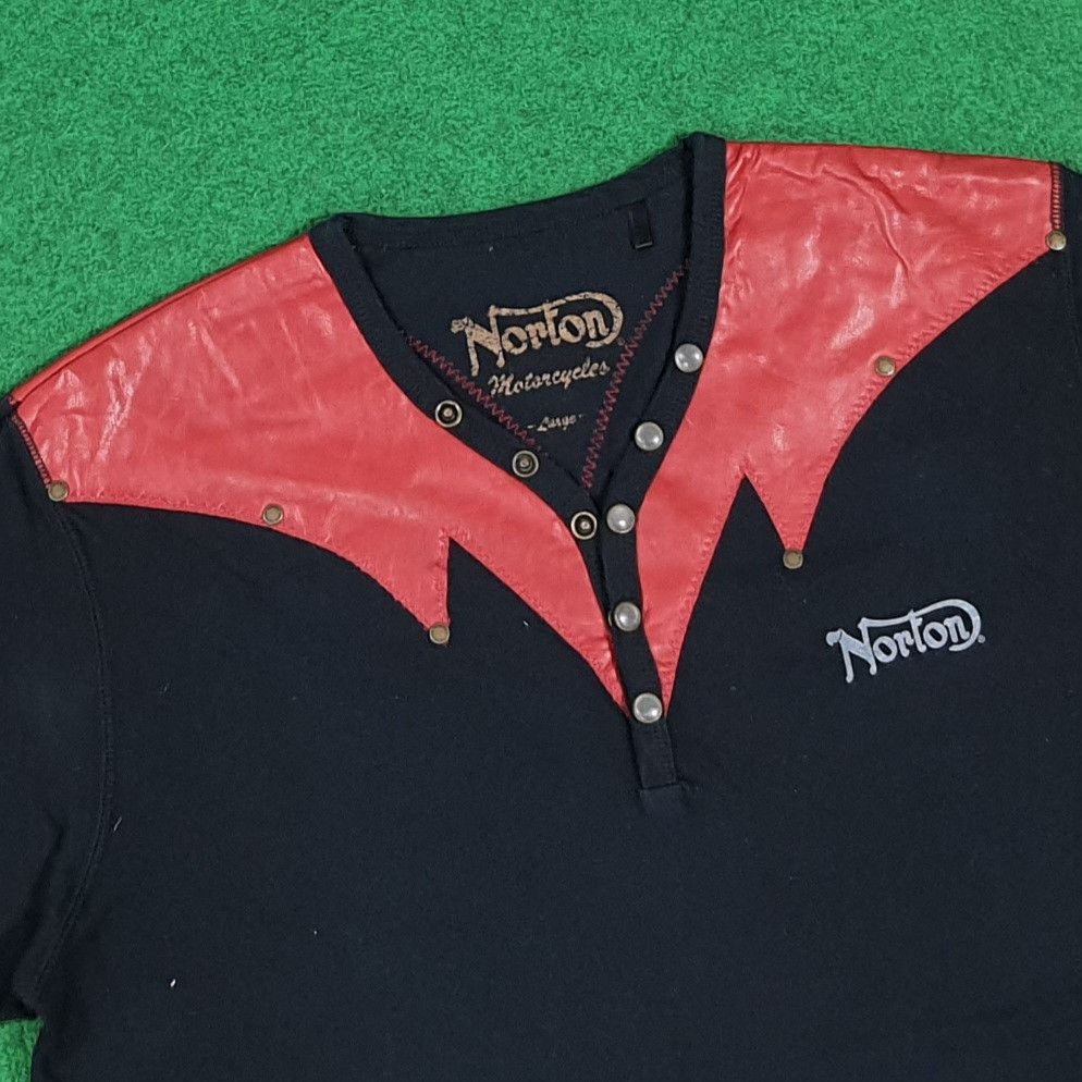 Norton Vintage Norton Motorcycles Tshirt Cafe Racer Rock C285N1 Size US M / EU 48-50 / 2 - 4 Thumbnail