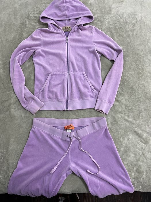 Juicy couture 2024 tracksuit purple