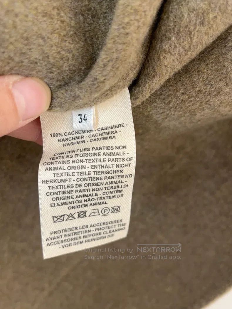 Hermes Hermes Goat Cashmere Coat Size XXS / US 00 / IT 34 - 6 Thumbnail