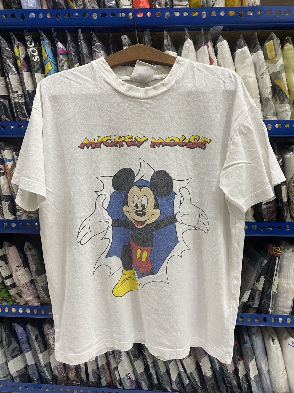 Disney VINTAGE MICKEY MOUSE TSHIRT Size US L / EU 52-54 / 3 - 1 Thumbnail