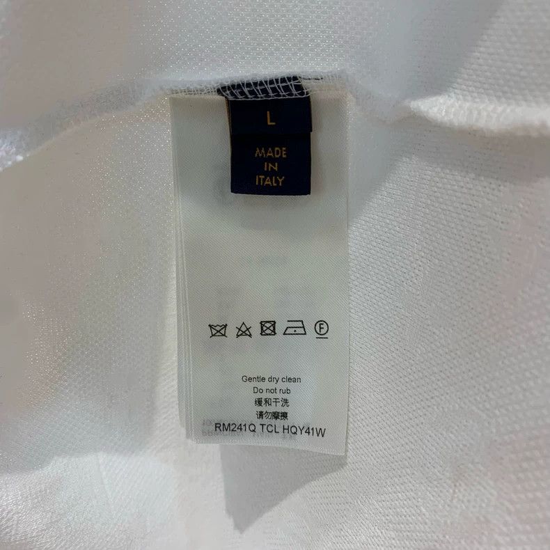 Louis Vuitton Louis Vuitton White short-sleeved T-shirt Size US L / EU 52-54 / 3 - 4 Thumbnail