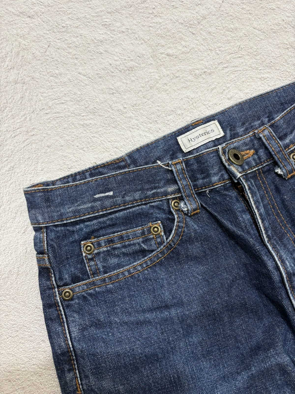 Hysteric Glamour × If Six Was Nine × Le Grande Bleu (L.G.B.) 2000s Hysteric glamour japan indigo denim y2k style Size US 27 - 3 Thumbnail