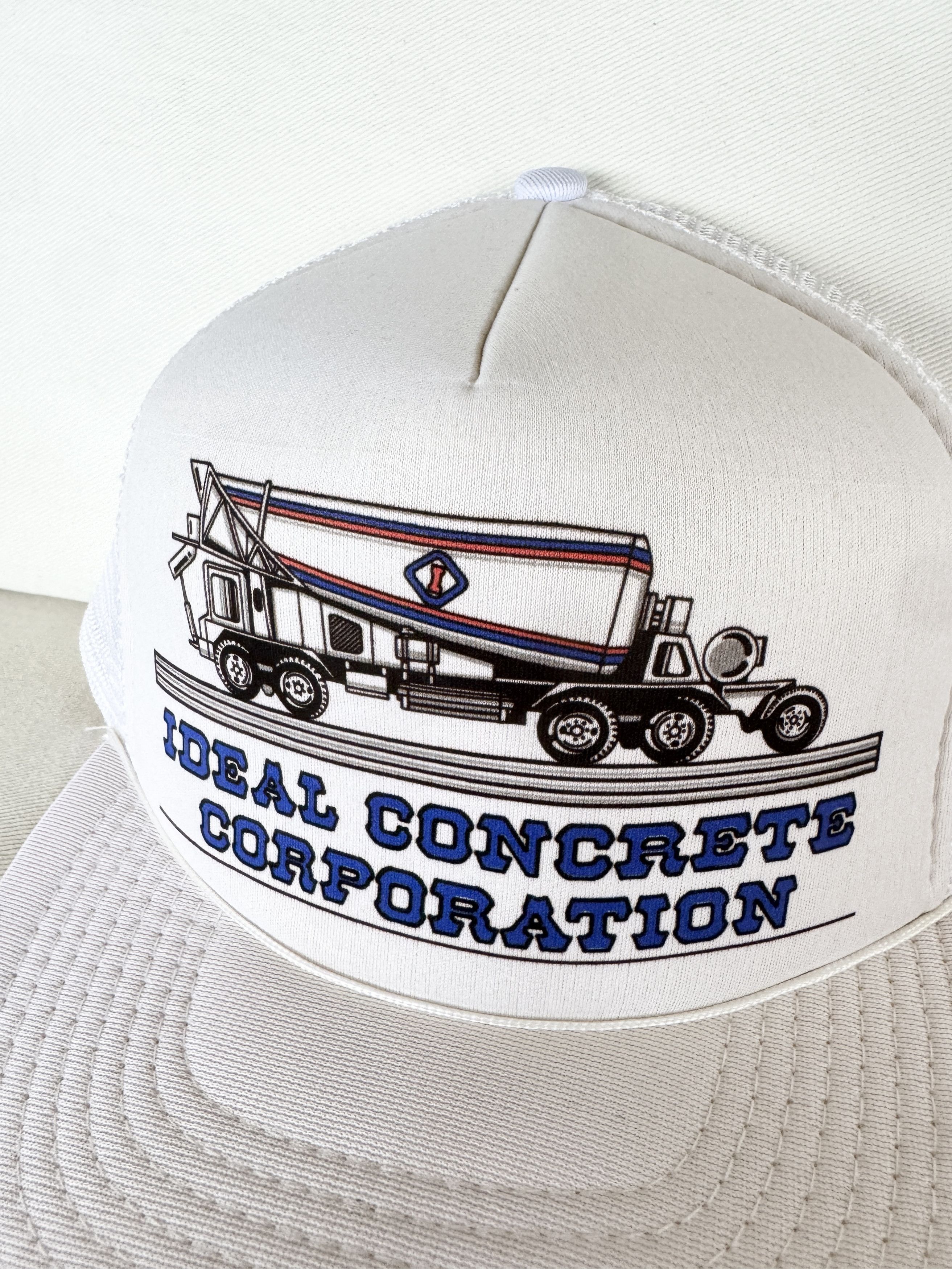Vintage Ideal Concerete Trucker Size ONE SIZE - 3 Thumbnail