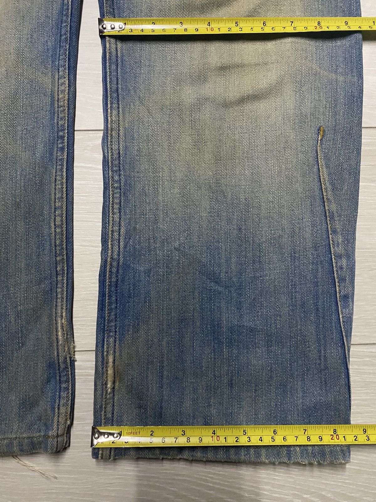 Volcom Vintae Volcom Crazy Mud Wash Distressed Baggy Jeans Size US 31 - 18 Thumbnail