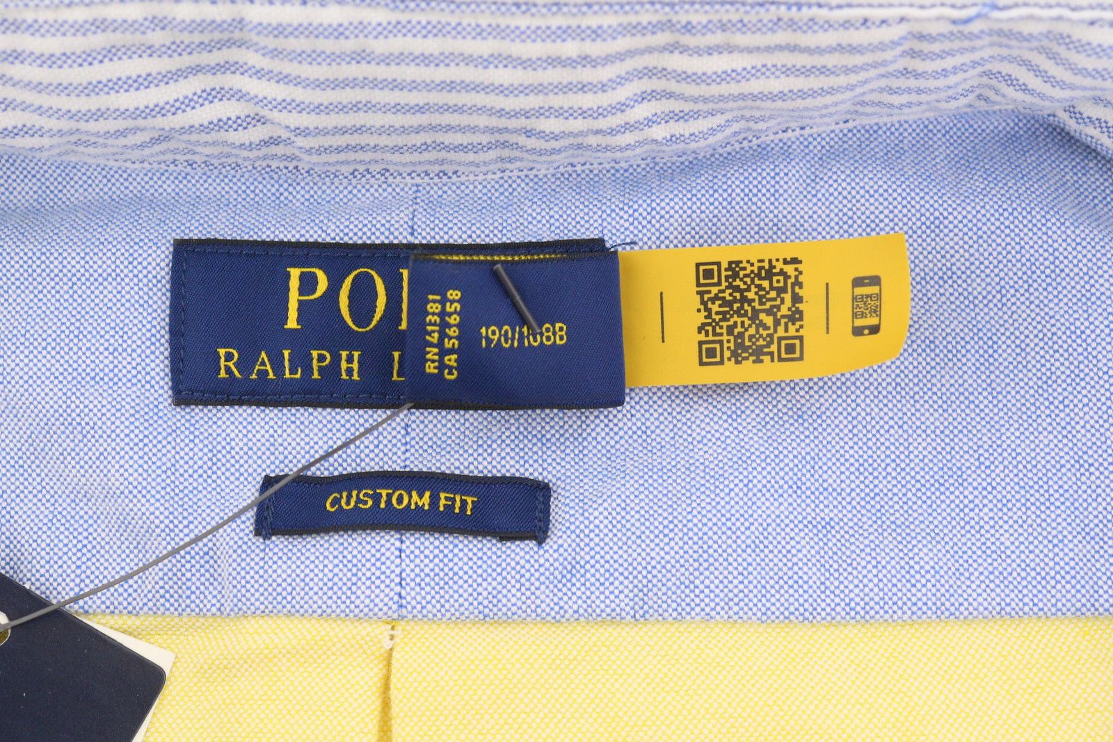 Ralph Lauren 2XL Colourful Button-Down Neck Custom Casual Shirt 87022 Size US XXL / EU 58 / 5 - 11 Thumbnail