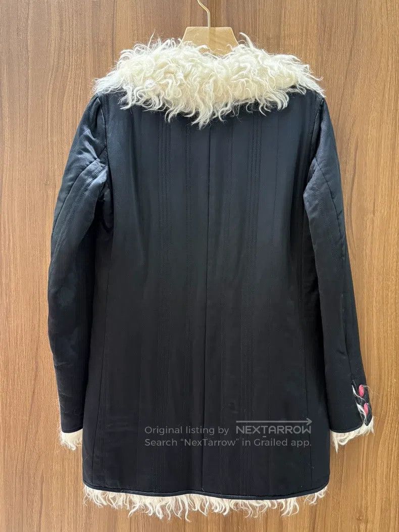 Chanel Chanel Black silk satin lambskin coat Size XXS / US 00 / IT 34 - 2 Thumbnail