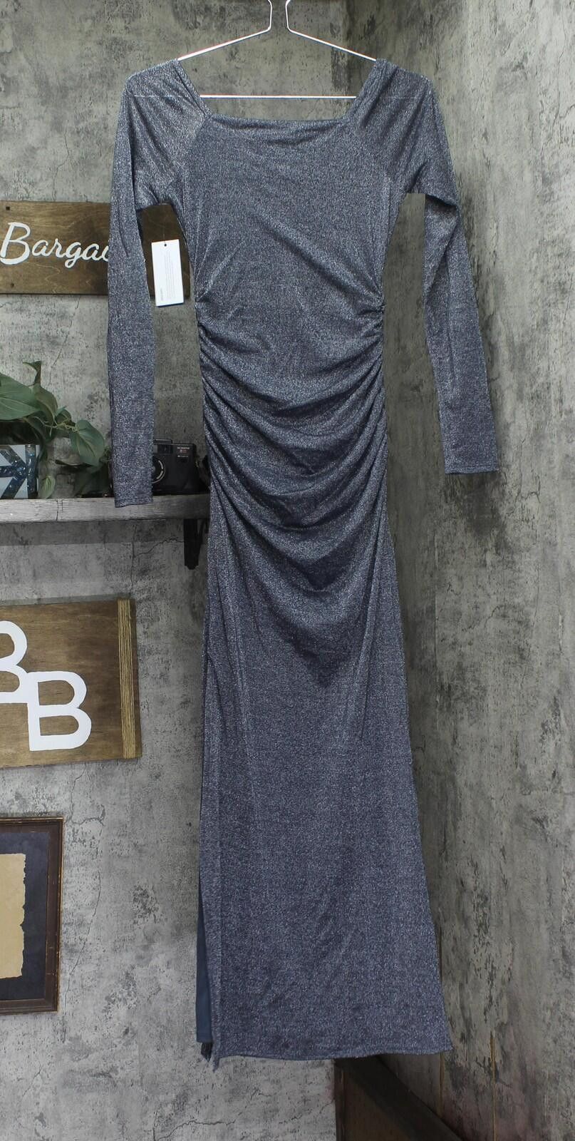 Guess Nwt Guess Long Dress D5rk11r9yb0 Summer Night Blue Multi 4 Size S / US 4 / IT 40 - 2 Thumbnail