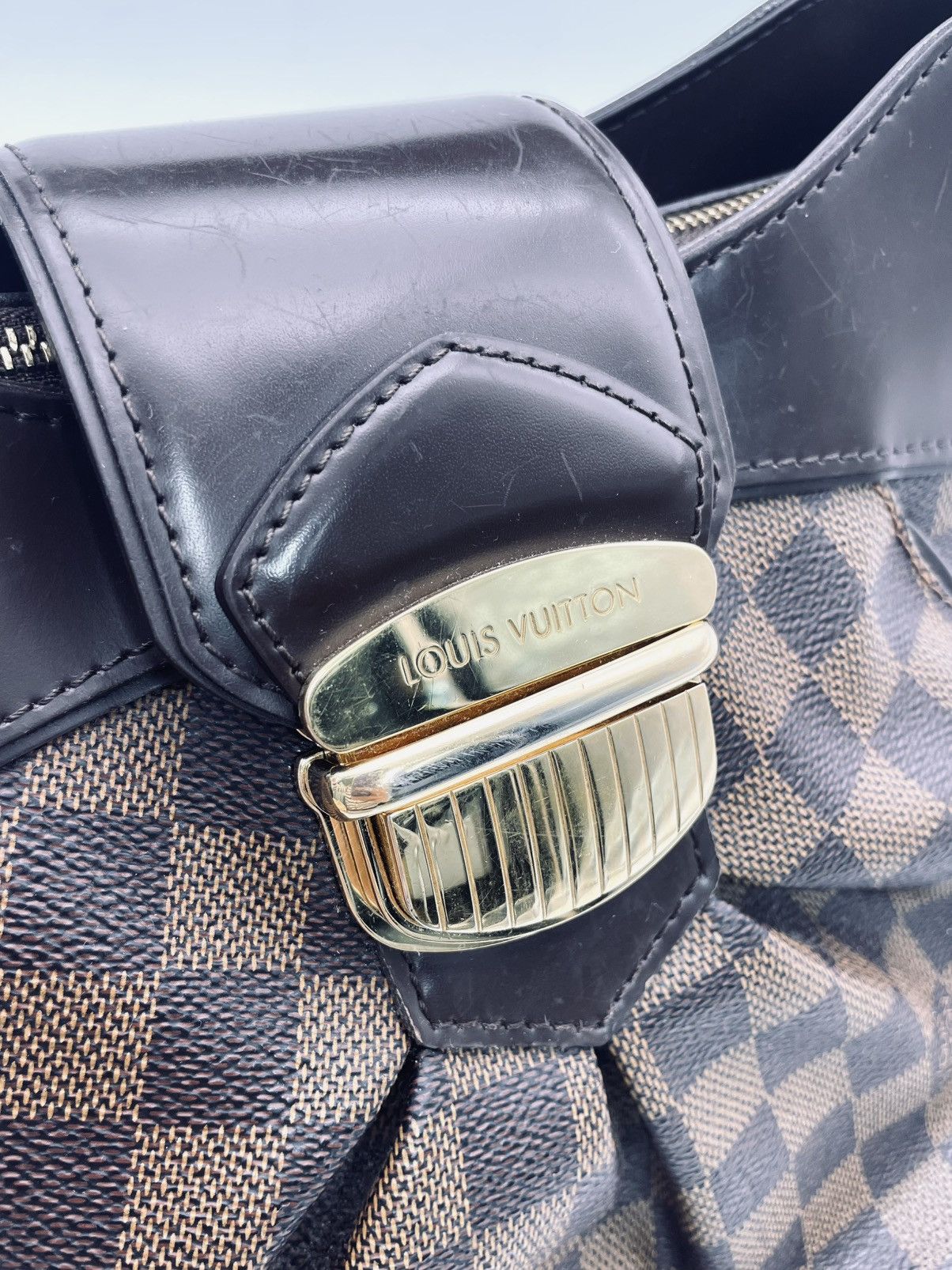 Louis Vuitton Sistina MM Handbag damier ebene Shoulder N41541 Size ONE SIZE - 13 Thumbnail