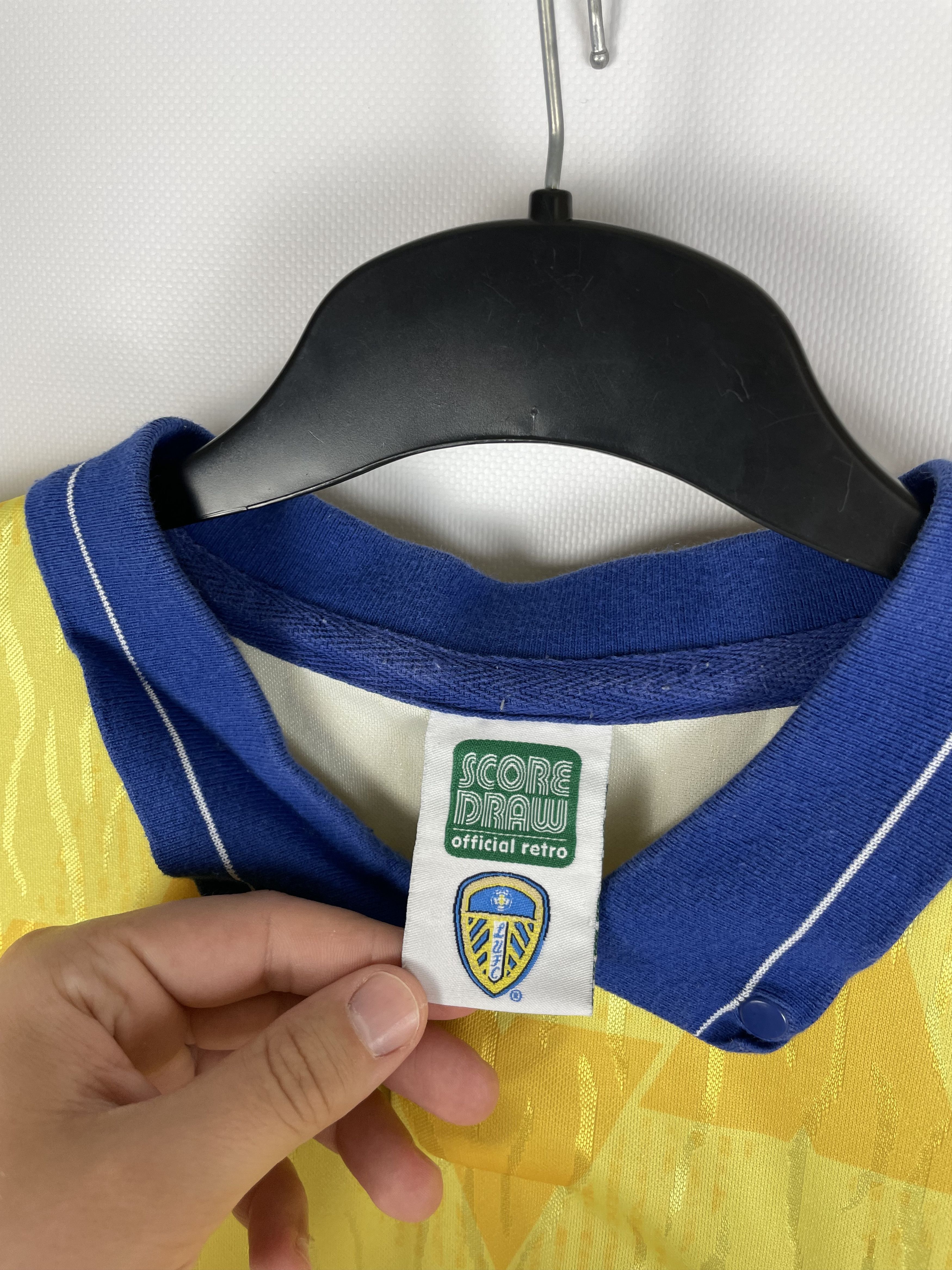 Vintage LEEDS UNITED SCORE DRAW VINTAGE 90S Size US XL / EU 56 / 4 - 4 Thumbnail