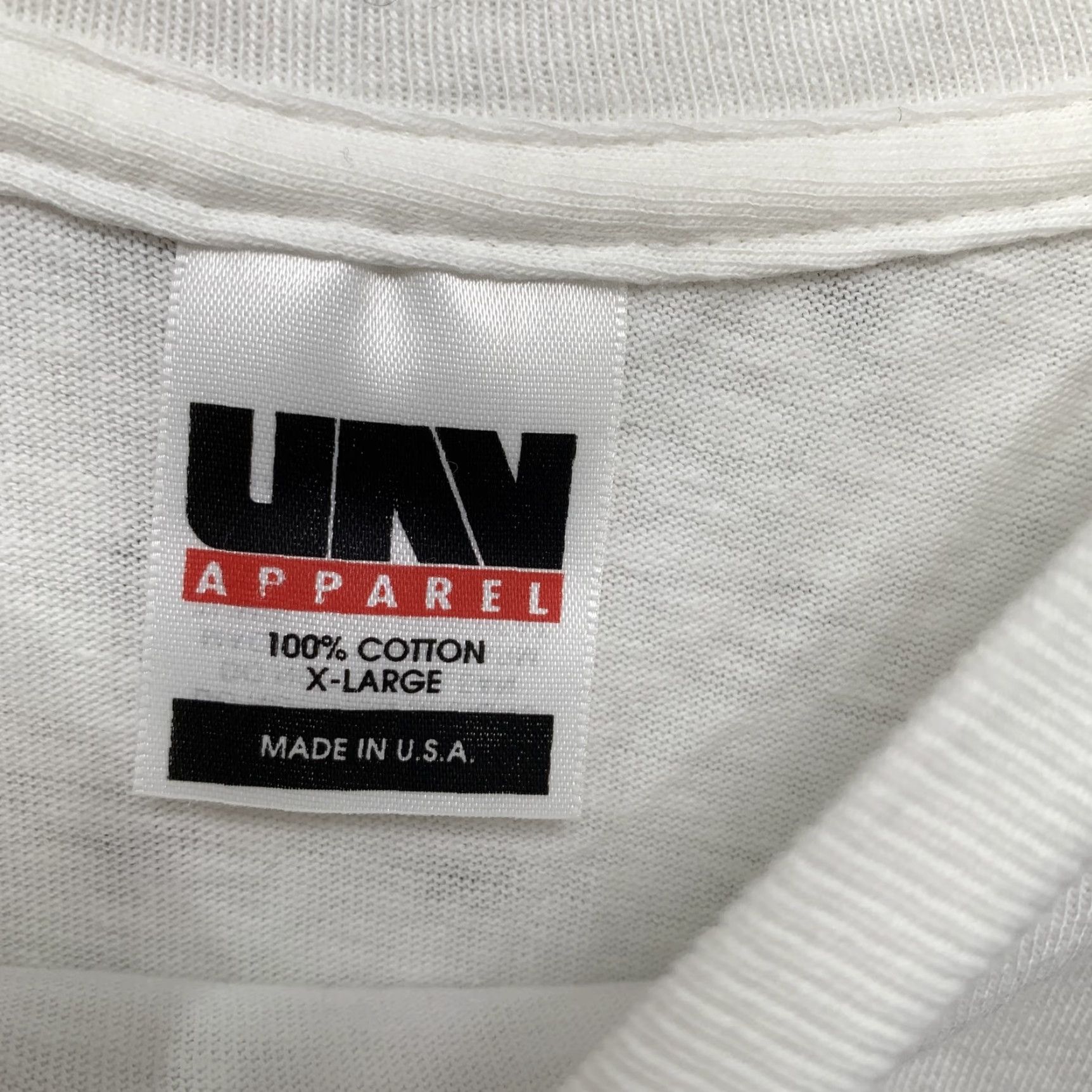 Vintage VTG 90s Mayberry University Shirt Mens XL White Graphic Print Crew Neck Short Sleeve USA Size US XL / EU 56 / 4 - 3 Thumbnail