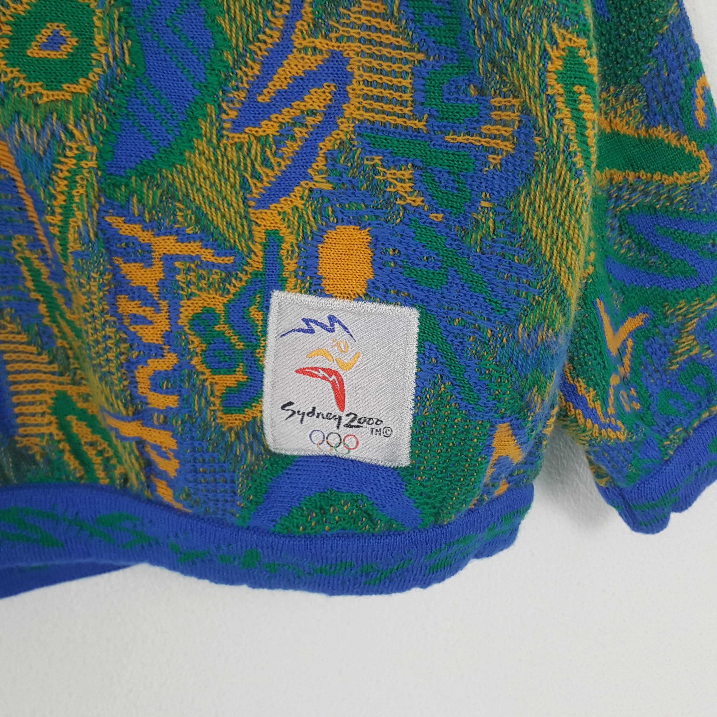 Coogi × Vintage Vintage Coogi Olympic Sydney 2000 Wool Sweatshirt Size US S / EU 44-46 / 1 - 2 Thumbnail