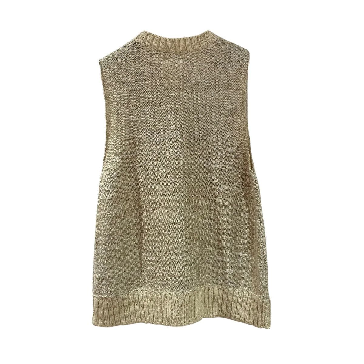 Visvim Visvim silk linen mixed knit vest 0120105012001 Size US L / EU 52-54 / 3 - 2 Thumbnail