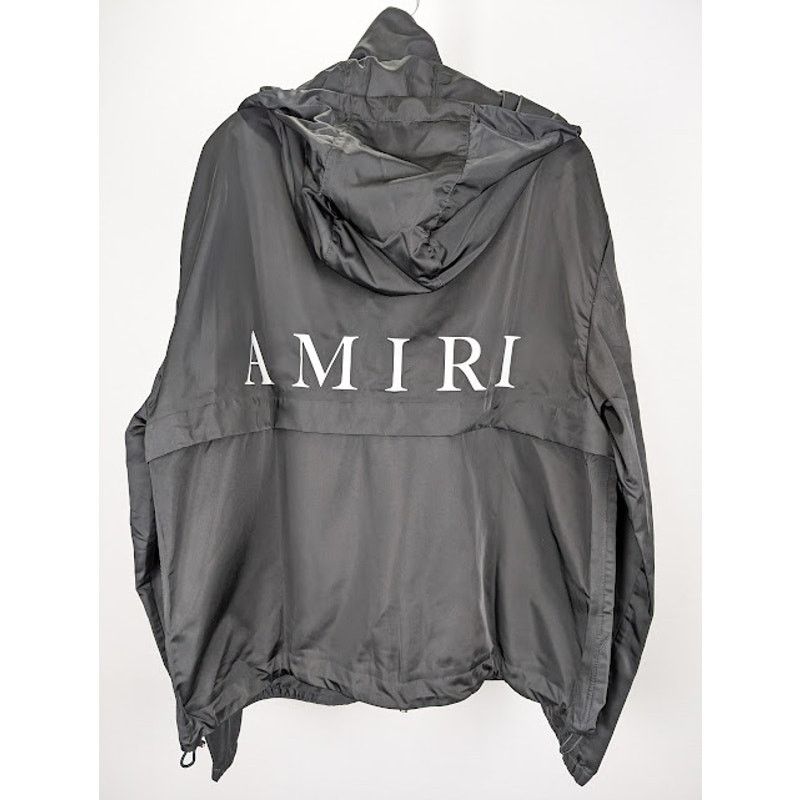 Amiri o1rshd1 Light Weight Nylon Anorak Jacket in Black Size US L / EU 52-54 / 3 - 11 Thumbnail