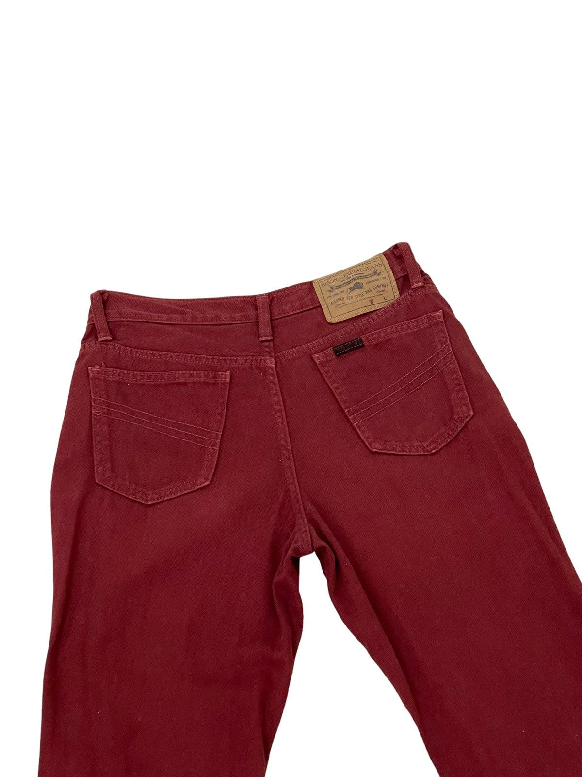 Flare Jeans Vtg Bison Japan Slim Bell Bottom 7🟦6