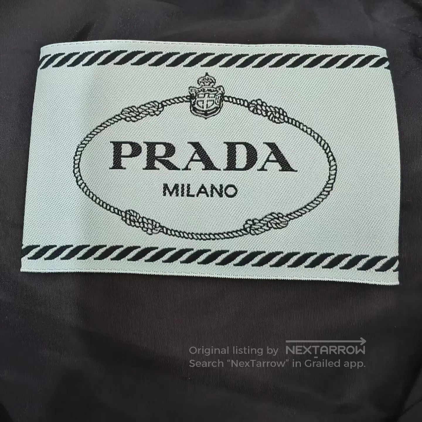 Prada Prada Blue Hooded Jacket with Triangle Logo. Size S / US 4 / IT 40 - 3 Thumbnail
