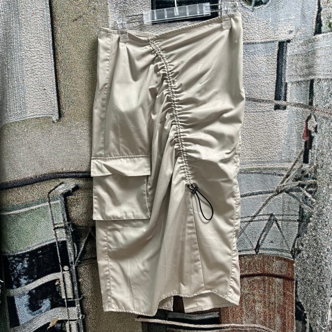 Other motelrocks shirring Midi Skirt Oat Size 28" / US 6 / IT 42 - 1 Thumbnail