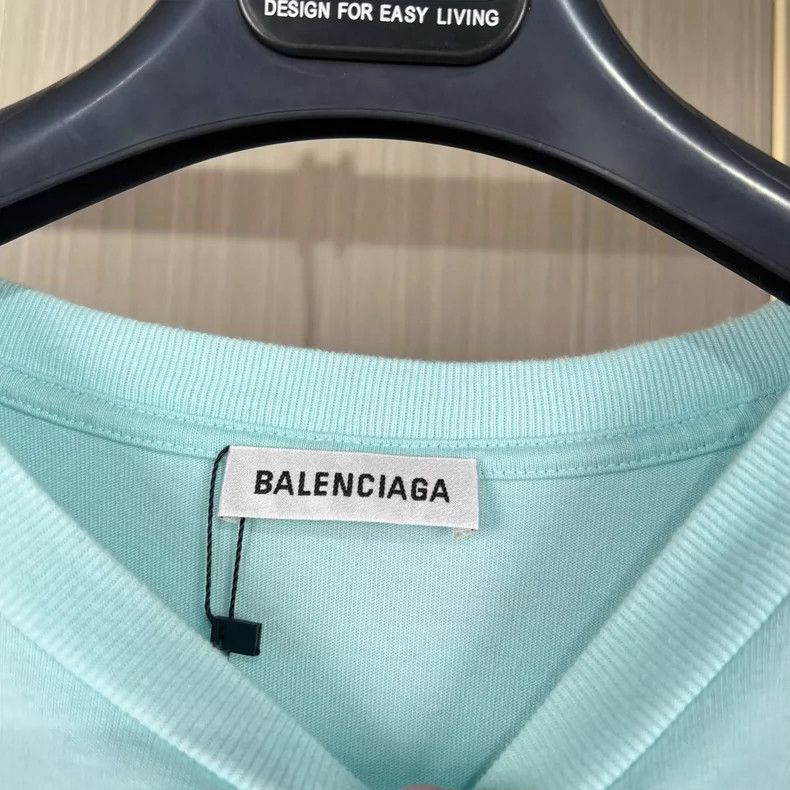 Balenciaga Balenciaga Crown wheat-ear printed monogram short sleeve Size US S / EU 44-46 / 1 - 7 Thumbnail