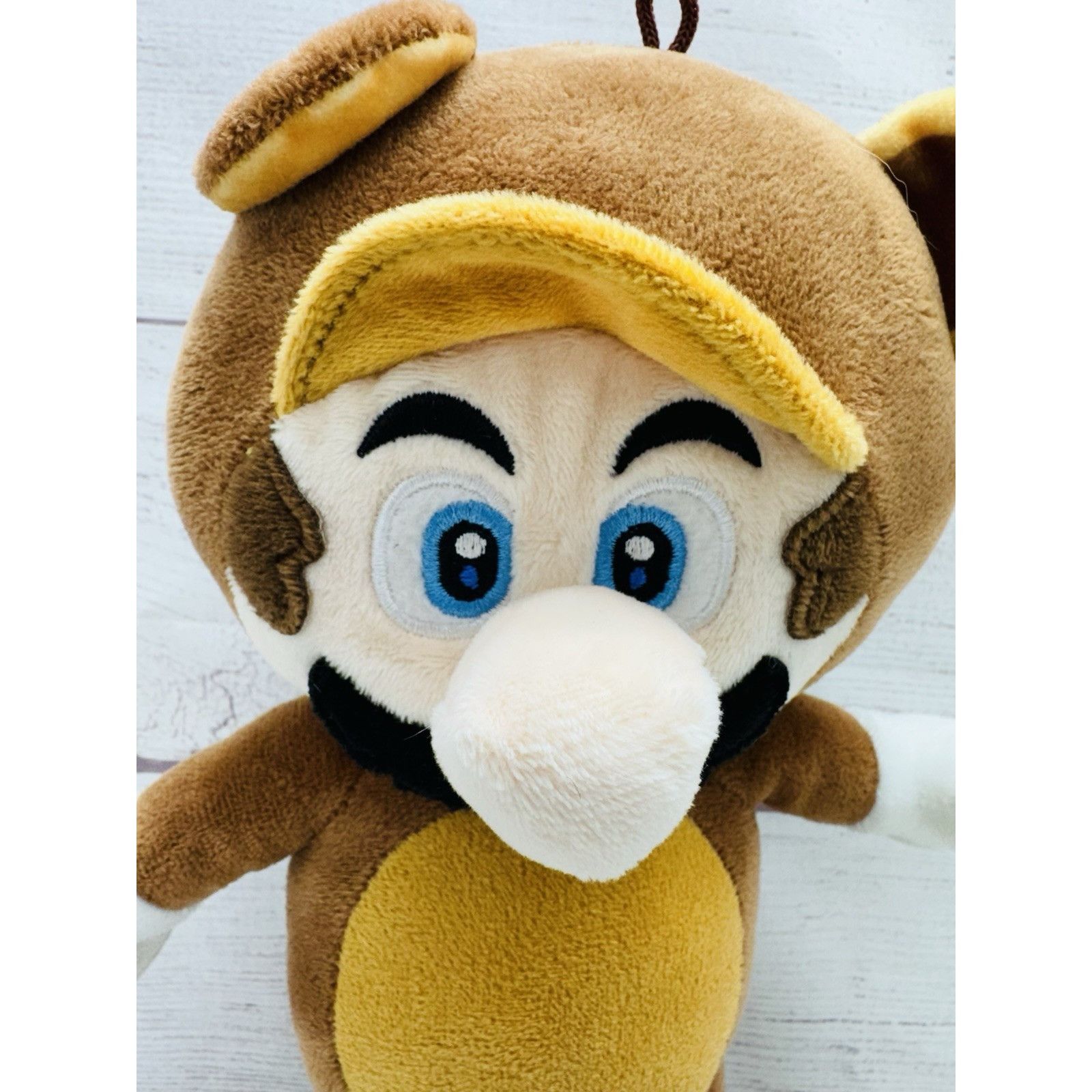 Nintendo SUPER MARIO BROS - MARIO Brown Racoon Suit Plush 11" Nintend Size ONE SIZE - 4 Thumbnail